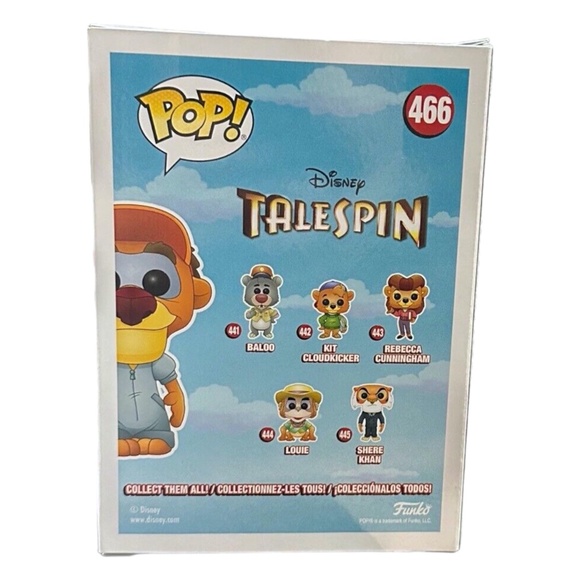 Funko Pop! Disney Talespin Wildcat #466 Vinyl Figure - Picture 4 of 4